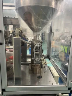 RIEMPITRICE - INTUBETTATRICE AUTOMATICA TUBI PLASTICA