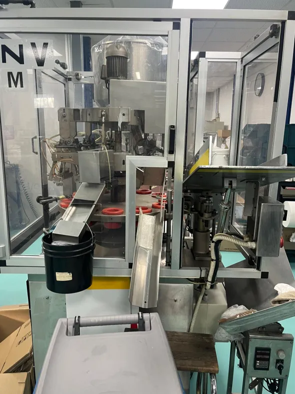 RIEMPITRICE - INTUBETTATRICE AUTOMATICA TUBI PLASTICA