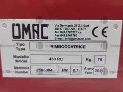 5#9309 Rimboccatrici OMAC e SAOM
