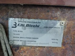 22#8824 Rimorchio agricolo Bicchi