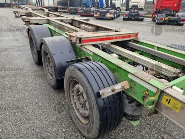 13#9064 Rimorchio porta container SCHMITZ allungabile SCF 24G