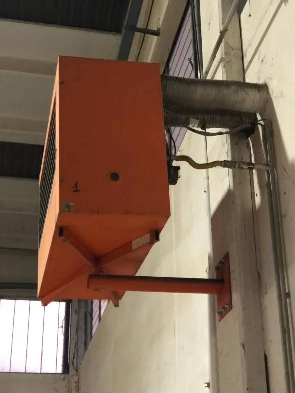ROBUR M60 – GENERATORE DI ARIA CALDA - 72.5 kW GPL