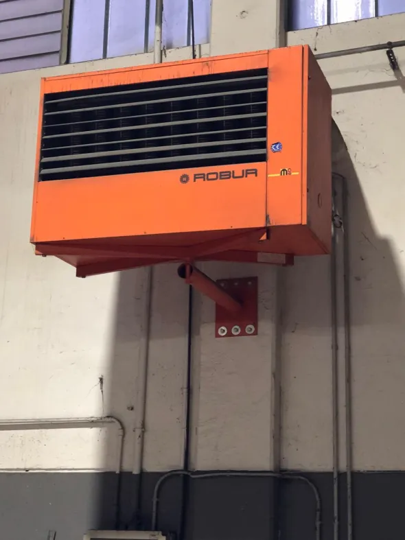 ROBUR M60 – GENERATORE DI ARIA CALDA - 72.5 kW GPL