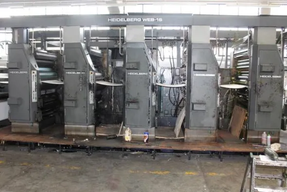 5#4140 Rotativa WEB 16 Heidelberg