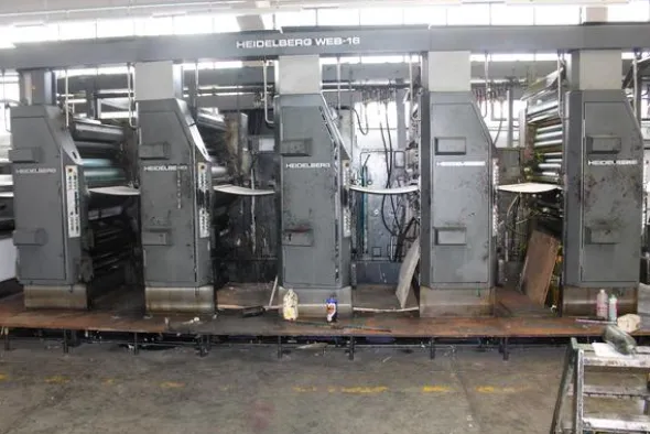 5#4140 Rotativa WEB 16 Heidelberg