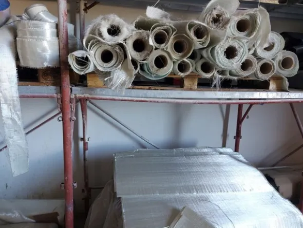9#7203 Rotoli fibra di vetro