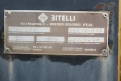 24#2335 Rullo gommato Bitelli Bora AL-DT