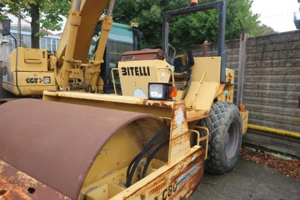 24#2335 Rullo gommato Bitelli Bora AL-DT