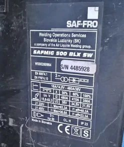 21#4425 Saldatrice Safmig 500 BLX