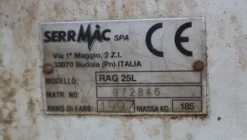 8#5049 Saldatrice Weldtronic e trapano a colonna Serrmac