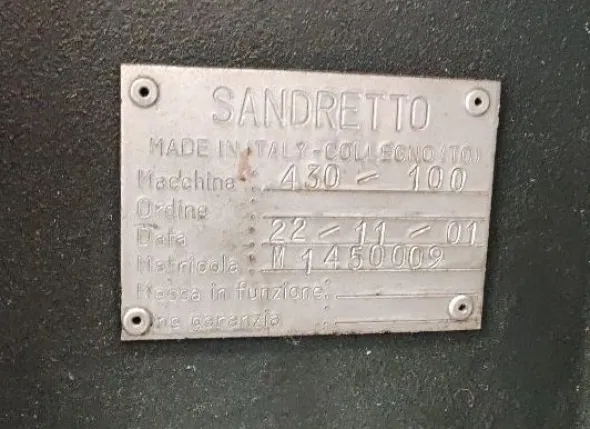 SANDRETTO 430/100
