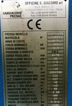 San Giacomo 40 T CE