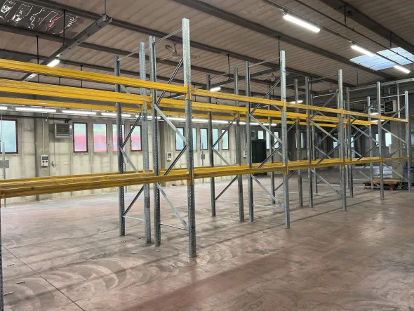 Scaffalatura antisismica