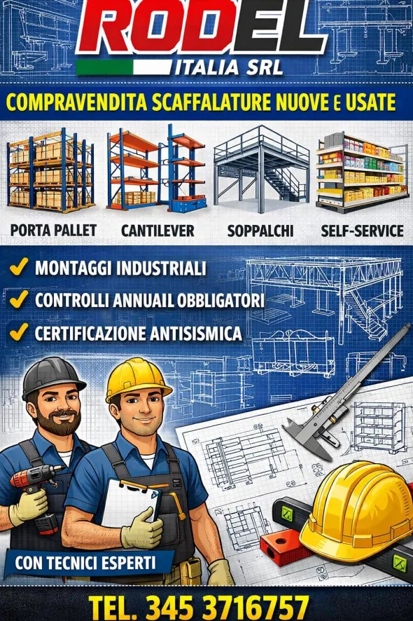 Scaffalatura certificata