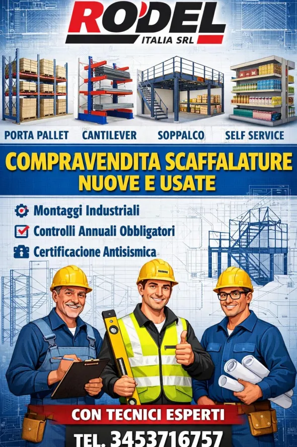 Scaffalatura certificata