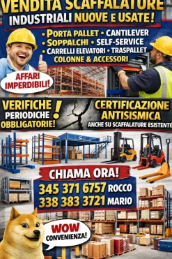 Scaffalatura certificata