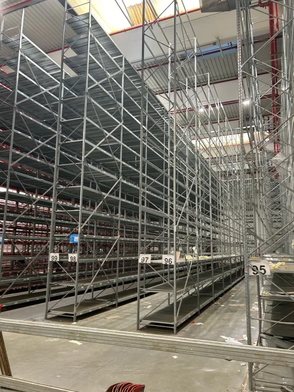 Scaffalatura certificata