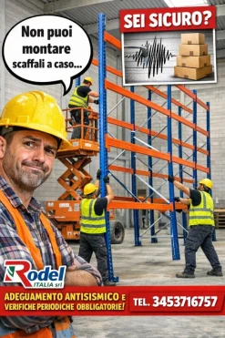 Scaffalatura e attrezzatura