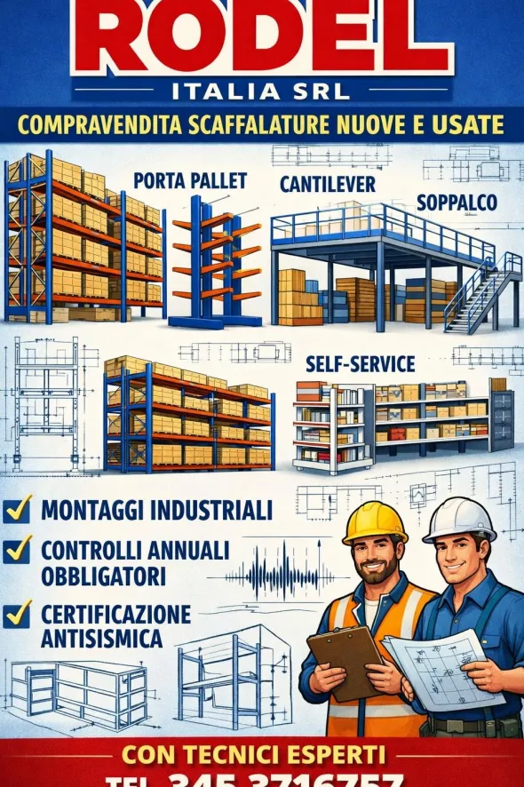 Scaffalatura pesante