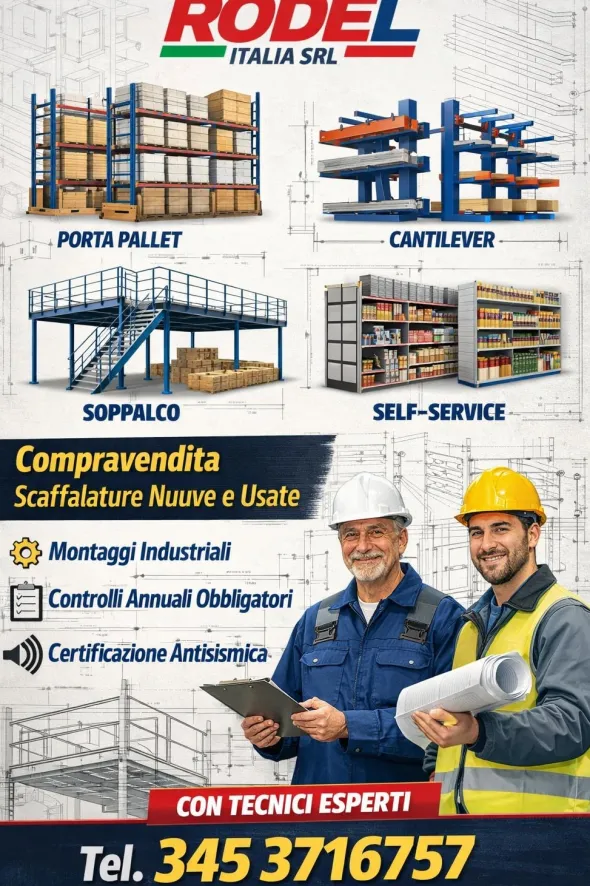 Scaffalatura pesante