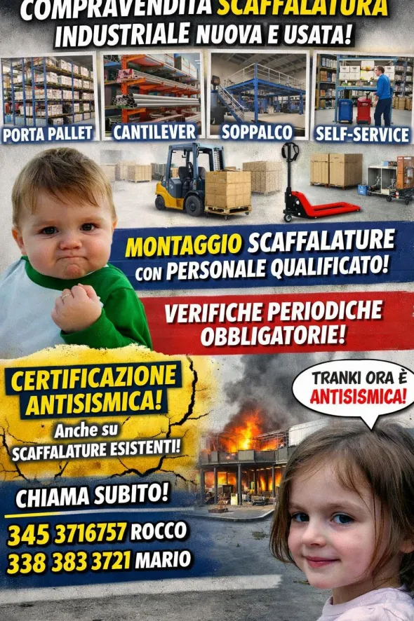 Scaffalatura portante