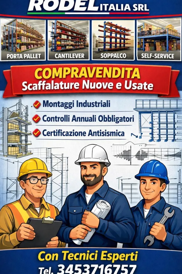 Scaffalatura robusta