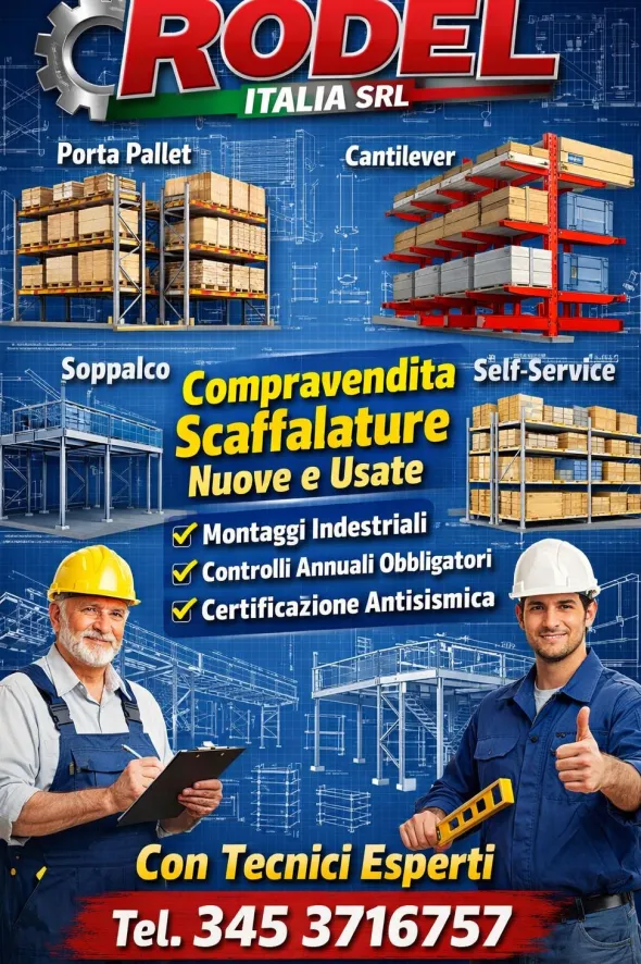 Scaffalatura Rodel Italia