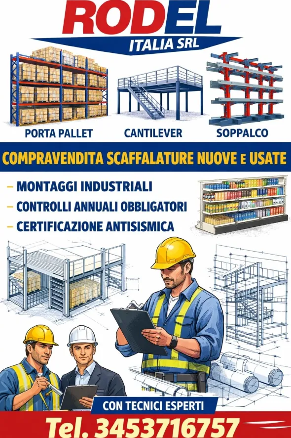 Scaffalatura Rodel Italia