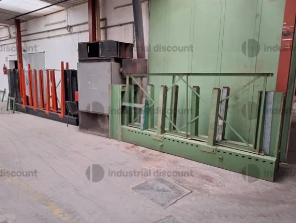 1#10257 Scaffalature carroponte e magazzino verticale Modula
