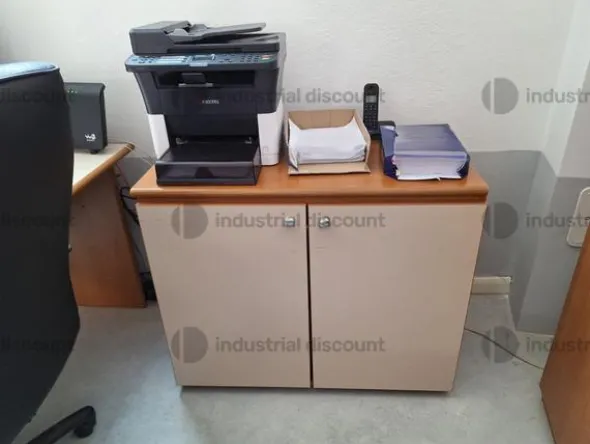 2#9215 Scaffalature macchine per stoccaggio tessuti e arredo d'ufficio
