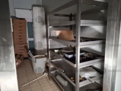 11#9389 Scaffali in acciaio