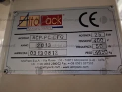 43#8478 Scatolatrice Altopack Linea n. 6 per pasta corta