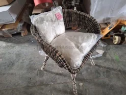 28#9482 Sedie Rattan