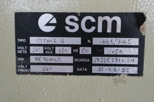 14#6340 Sega ad angolo Scm