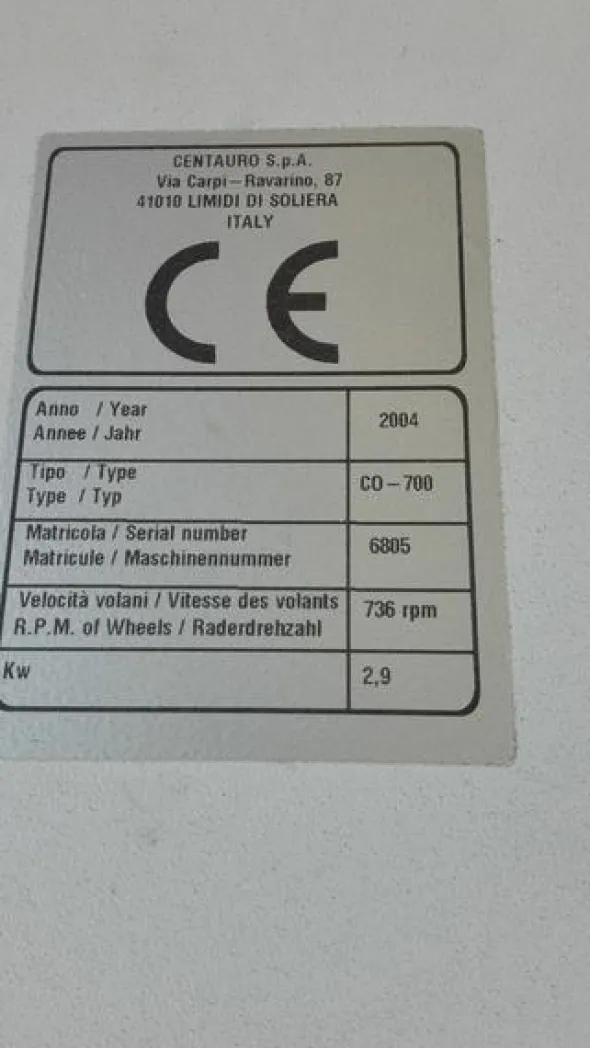 4#3683 Sega a nastro Centauro