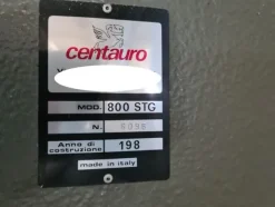 7#5592 Sega a nastro Centauro e rifilatrice Toupie Sac
