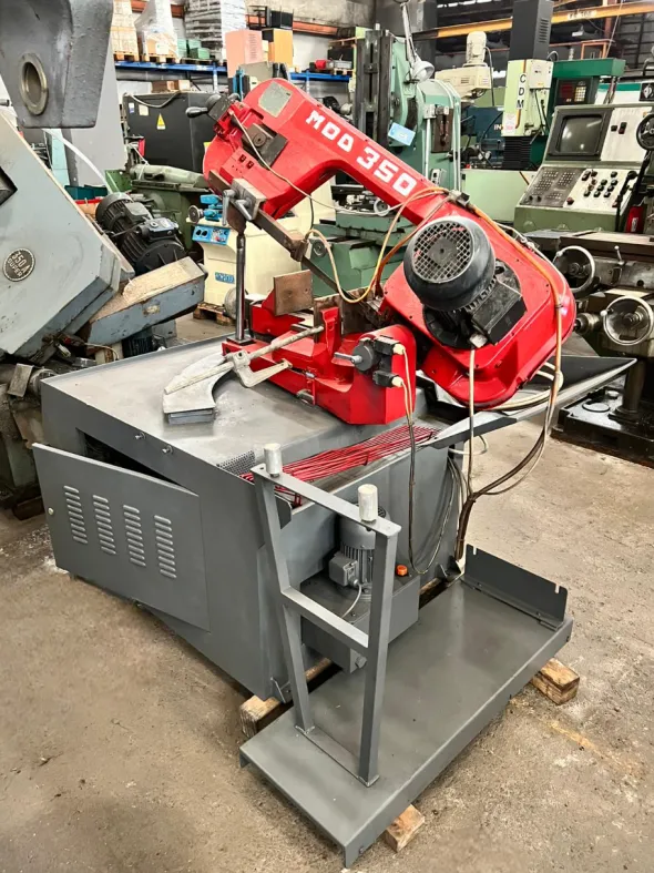 Segatrice a nastro semiautomatica Bianco Mod 350