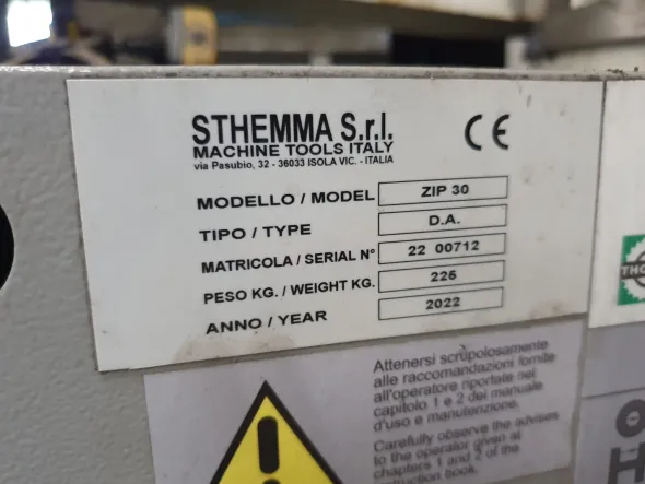 SEGATRICE A NASTRO STHEMMA MOD. ZIP 30 DA