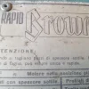 7#4772 Segatrice Rapid Brown