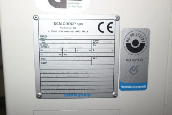 2#4675 Seghe circolari Casadei e Scm