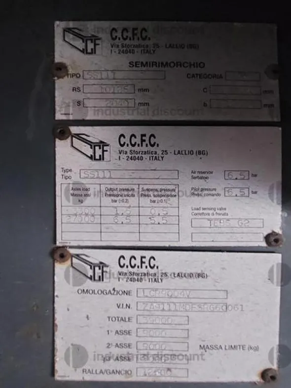 4#8548 Semirimorchio CCFC