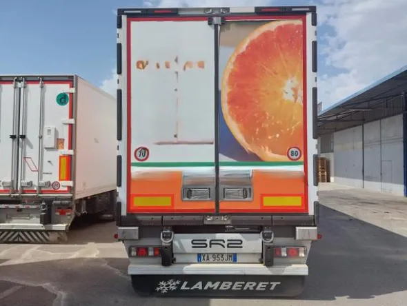 2#8641 Semirimorchio gruppo frigo Lamberet