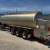 SEMIRIMORCHIO OMSP MACOLA CISTERNA IN ACCIAIO 3 ASSI