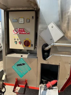 SEMIRIMORCHIO OMSP MACOLA CISTERNA IN ACCIAIO 3 ASSI