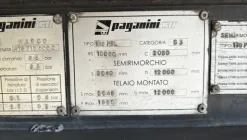 2#8332 Semirimorchio Paganini Car modello 136PSL con cassone ribaltabile