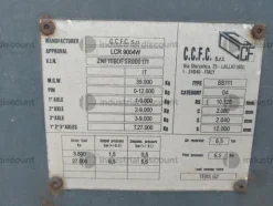 8#8978 Semirimorchio porta container CCFC