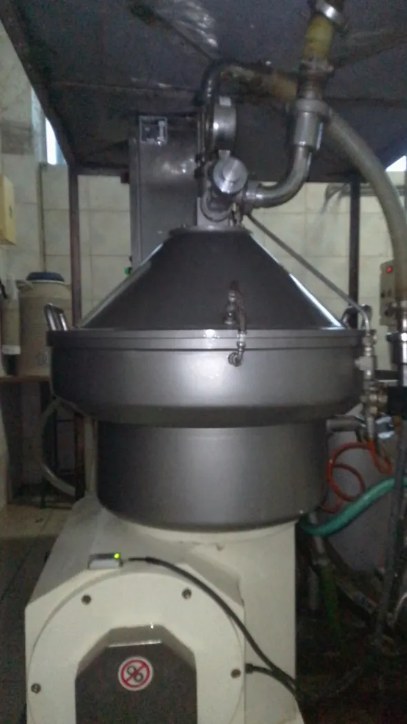 Separatore centrifugo Pieralisi
