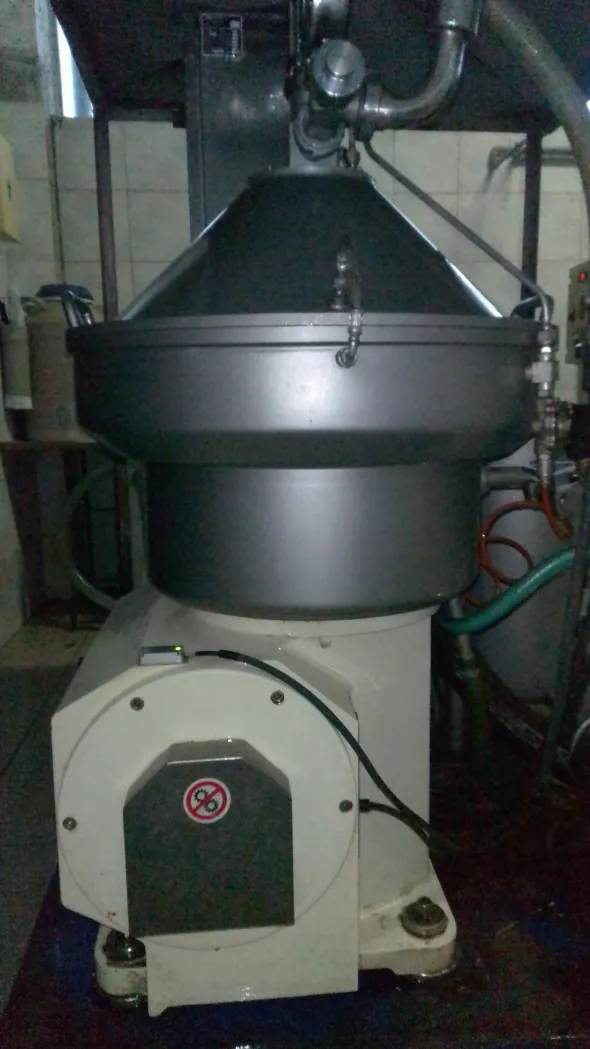Separatore centrifugo Pieralisi