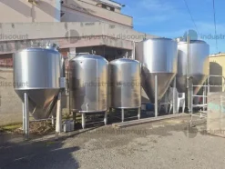 4#9860 Serbatoio in acciaio inox per alimenti