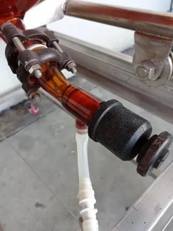 SERBATOIO IN VETRO CARRELLATO 100LT COD. MF-PR-SER-217